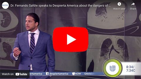 Dr Safdie talks to Despierta America